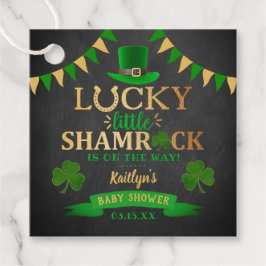Little Kleeblatt St. Patrick's Day Baby Shower Geschenkanhänger