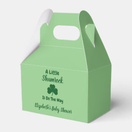 Little Kleeblatt St Patrick's Day Baby Shower Geschenkschachtel