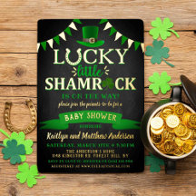 Little Kleeblatt St. Patrick's Day Baby Shower Rea