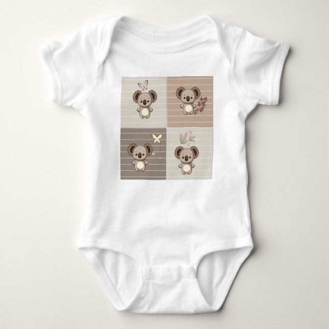 Little Koala Bliss Baby Strampler (Vorderseite)