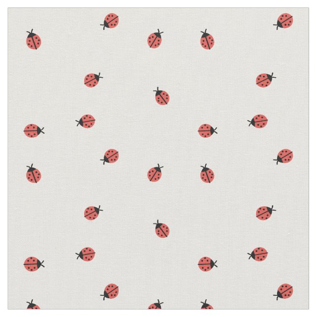 Little Ladybug Fabric Stoff (Nahaufnahme)