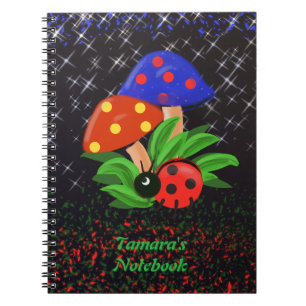 Little Ladybug Spiral Notebook Notizblock