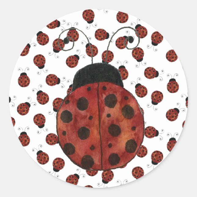 Little Ladybug Sticker (Vorderseite)