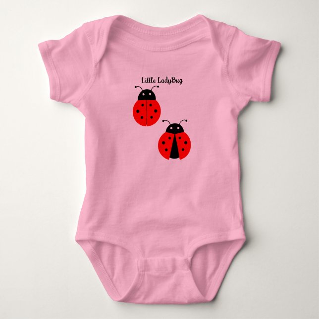 Little Ladybugs Baby Bodysuit Baby Strampler (Vorderseite)