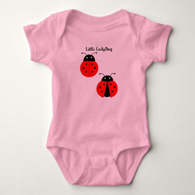 Little Ladybugs Baby Bodysuit Strampler (Vorderseite)