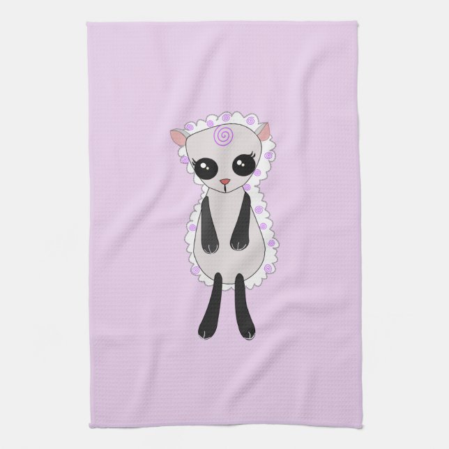 Little Lamb Kitchtuch Geschirrtuch (Vertikal)