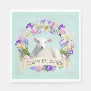 Little Lamb Oaster Paper Napkins Serviette