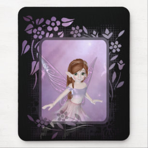 Little Lila Fairy Design 2 - Fantasy Mousepad