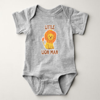 Little Lion Man romper Baby Strampler