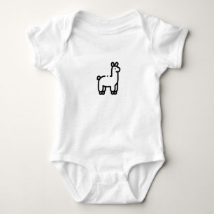 Little Llama Baby Strampler