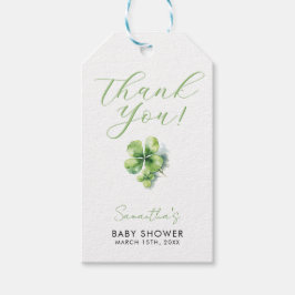 Little Lucky Charm ist auf dem Weg Baby Shower Geschenkanhänger