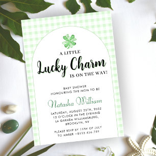 Little Lucky Charm   St Patrick's Day Baby Shower Einladung