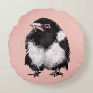 Little Magpie Rundes Kissen