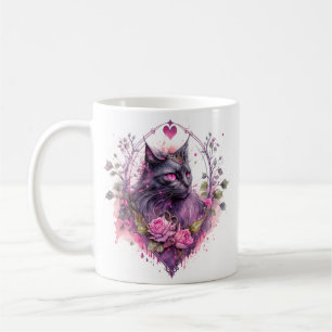 Little Majestic Kitty Cat Witz Kaffeetasse
