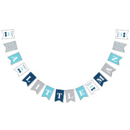 Little Man Baby Shower Banner, Bow Krawatte Banner