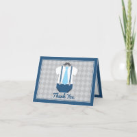 Little Man Mustache Krawatte Babydusche Danke