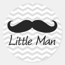 Little Man Mustache Zickzack Niedliche Jungs Gefal
