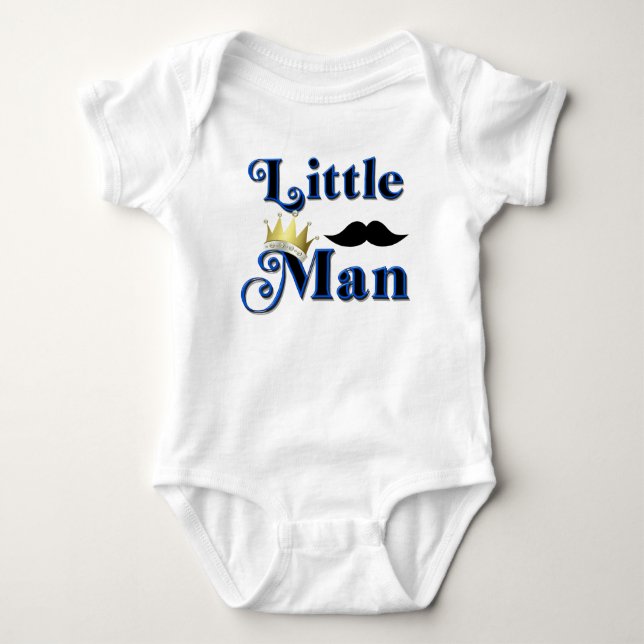 Little Man Säugling Strampler (Vorderseite)