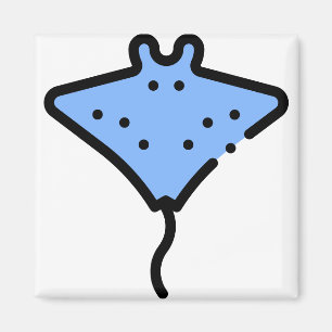 Little Manta Ray Magnet