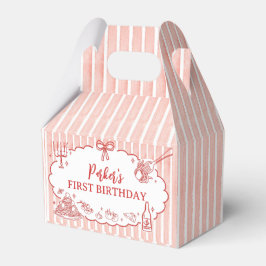 Little Meatball Pasta Birthday Party Favor Box Geschenkschachtel
