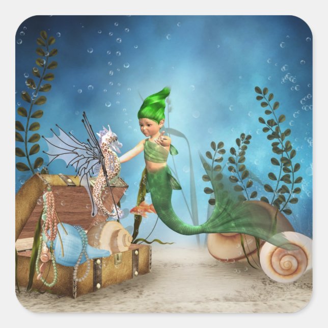 Little Mermaid 4 Sticker (Vorderseite)