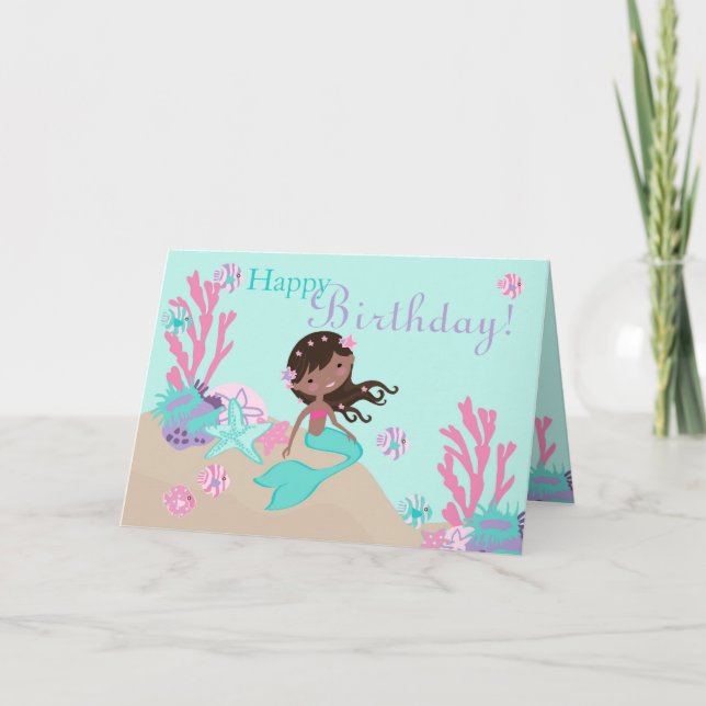 Little Mermaid Card 2C OM Karte (Vorderseite)