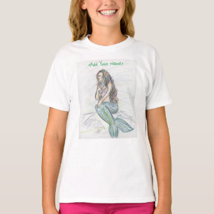 Little Mermaid Fairytales Imaginaire Art T-Shirts