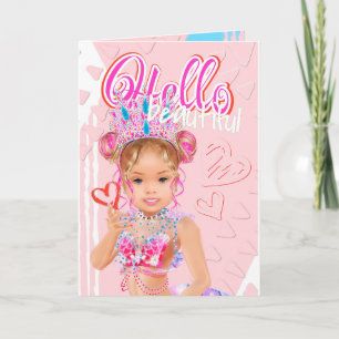 Little Mermaid Greeting Card Karte