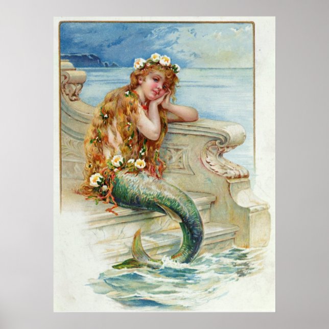 Little Mermaid von Hans Christlich Andersen Poster (Vorne)