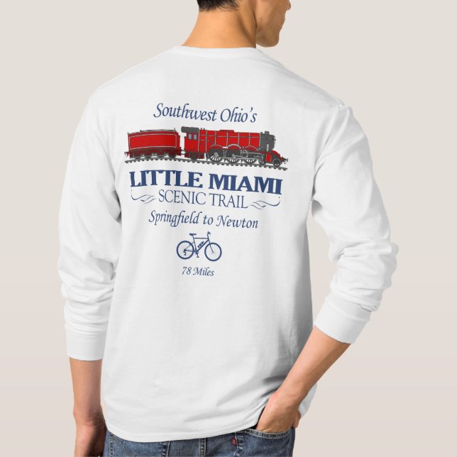 Little Miami Landschaftlich Trail (RT2) T-Shirt (Rückseite)