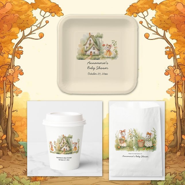 Little Mice Baby Dusche | Geschenktütchen (Von Creator hochgeladen)