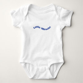 Little Miracle Quote Baby Romper Baby Strampler