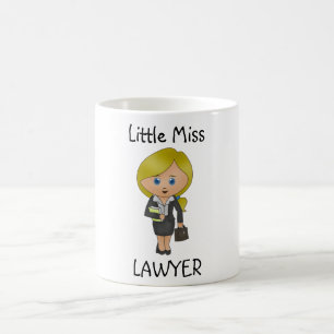 Little Miss Avocat - Blonde, Bleu Eyes Coffee Mug
