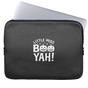 Little Miss Booyah Halloween-Kürbisdesign_1 Laptopschutzhülle