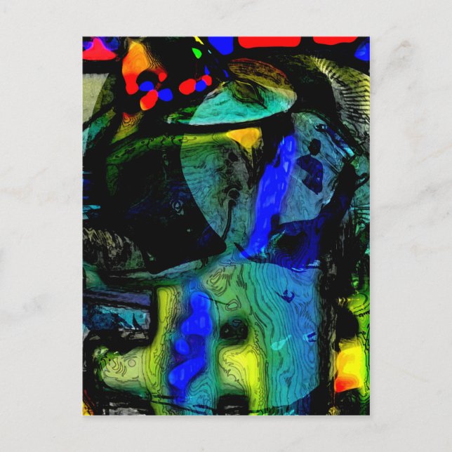 Little Miss chagally Postkarte (Vorderseite)