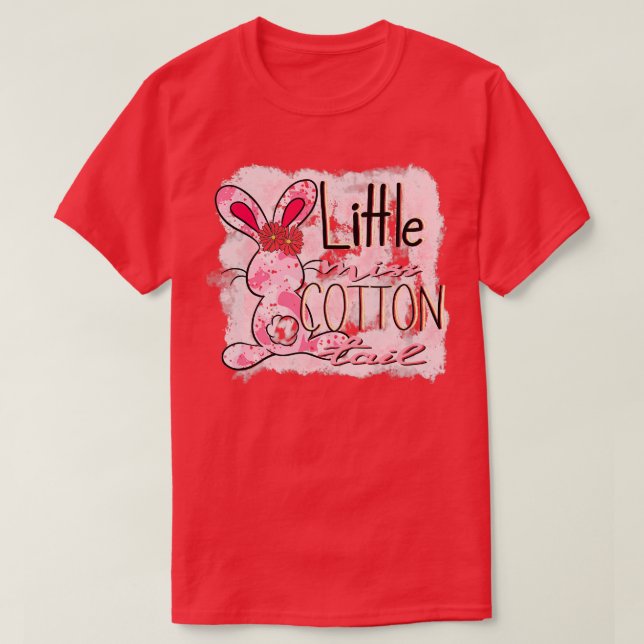 Little Miss Cotton Schwanz (1) T-Shirt (Design vorne)