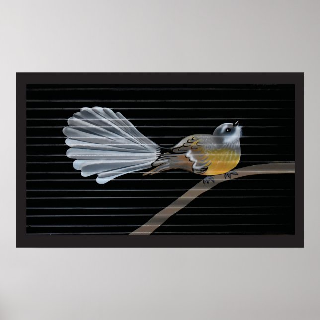 Little Miss Fantail Poster (Vorne)