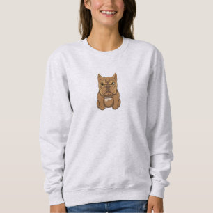 "Little Miss Furious" Angry Hund Sweatshirt