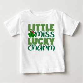 Little Miss Lucky Charm Baby T-shirt