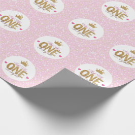 Little Miss onederful Birthday Geschenkpapier