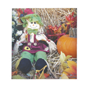 Little Miss Scarecrow Notizblock