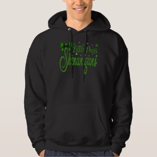 Little Miss Shenanigans St Patrick's Day Hoodie