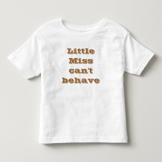Little Miss Shirt (Vorderseite)