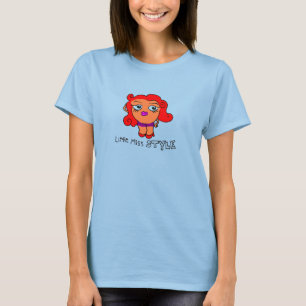 LITTLE MISS STYLE (Rothaarige) Burnout T-Shirt