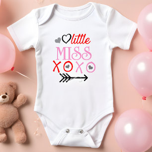 Little Miss XOXO Boho Chic Baby Girl Strampler