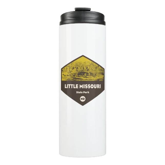 Little Missouri Staat Park North Dakota Thermosbecher (Vorderseite)