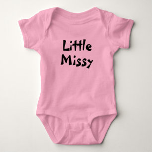 Little Missy Girl Outfit Baby Strampler