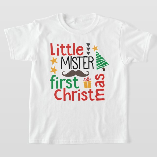 Little Mister First Christmas T-Shirt (Ablage )