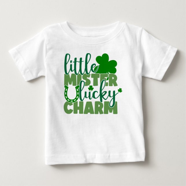 Little Mister Lucky Charm Baby T-shirt (Vorderseite)