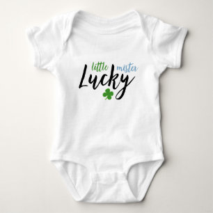 Little Mister Lucky // Niedlicher St. Patrick's Da Baby Strampler